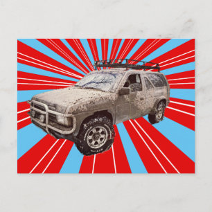 Four-wheel Drive Postcard