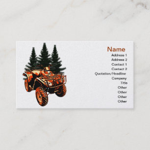 Four Wheeler Business Card