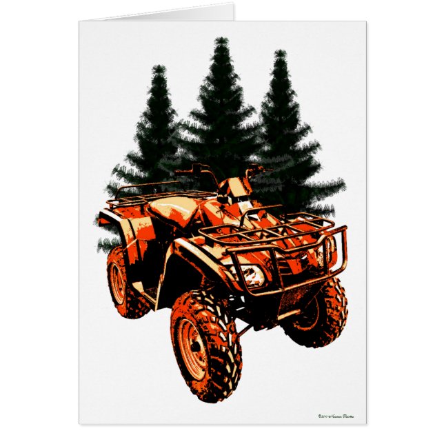 Four Wheeler Card (Front)