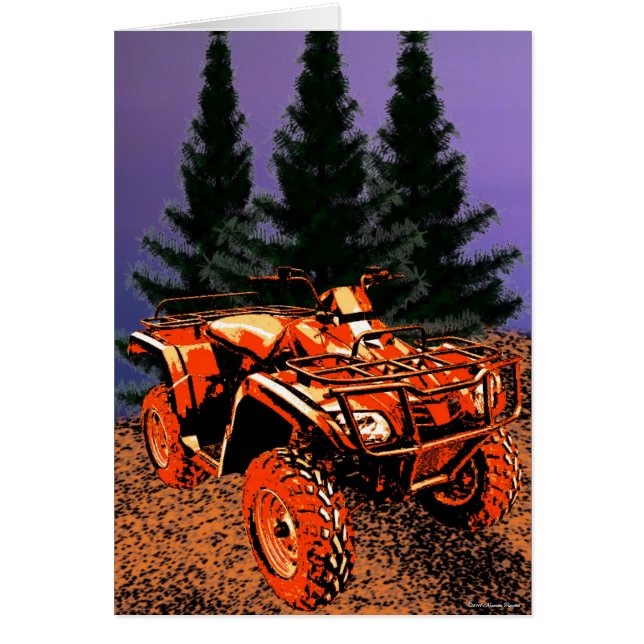 Four Wheeler Card (Front)