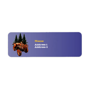 Four Wheeler Label