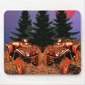 Four Wheele's Mousepad