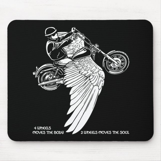 Four Wheels II Mouse Mat (Front)