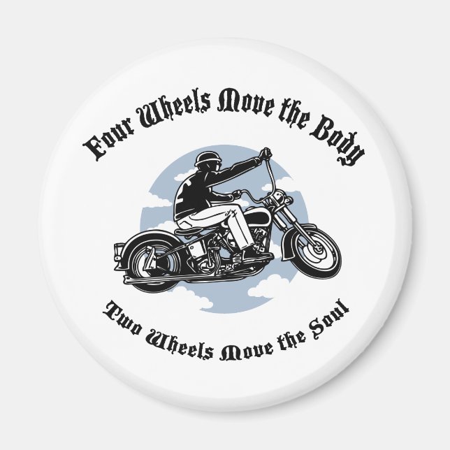 Four Wheels III Magnet (Front)