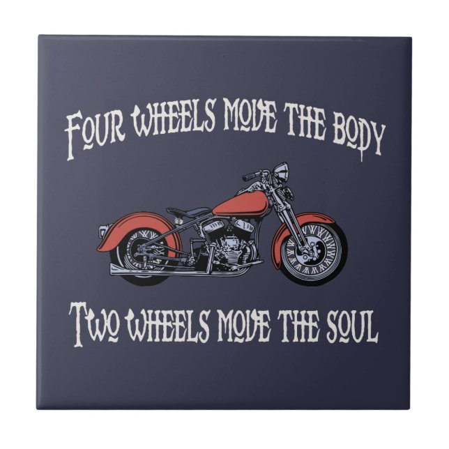 Four Wheels Move 717 Tile (Front)