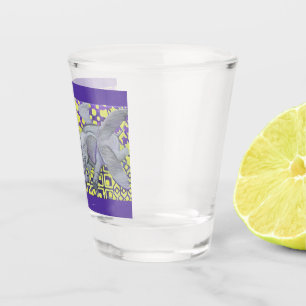 Four Wings-Photo Enlargement Shot Glass