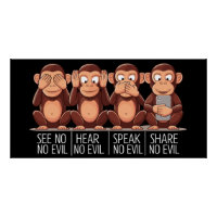 Four Wise Monkeys: A Modern Twist
