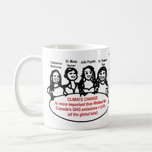 Four Women Ignore Wolbachia by RoseWrites Coffee Mug
