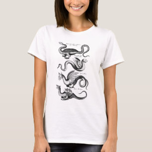 Four Wyverns or Dragons T-Shirt
