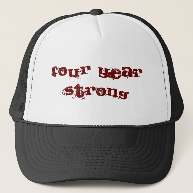 Four Year Strong Trucker Hat (Front)