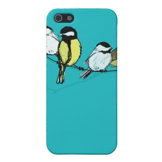 fourcalling-birds iPhone case (Back)
