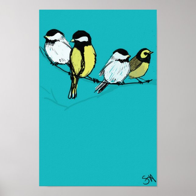 fourcalling-birds poster (Front)