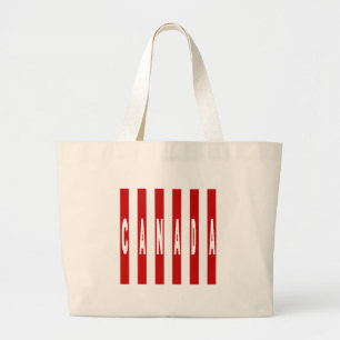Fourre Tout Jumbo naturel DESIGN CANADA Large Tote Bag
