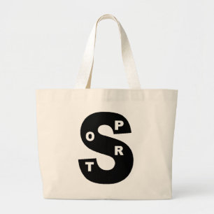 Fourre tout Jumbo naturel DESIGN SPORT Large Tote Bag