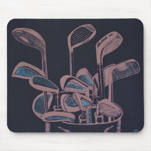 "FOURTEEN CLUBS" MOUSE MAT (Front)