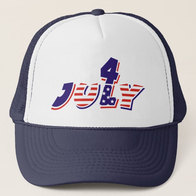 Fourth 4th Of July Hats (Front)