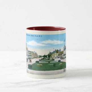 Fourth Ave., Asbury Park NJ Vintage Style Mug