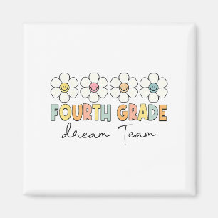 Fourth Grade Dream Team Back To School 4th Grade T Magnet