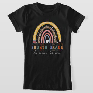 Fourth Grade Dream Team Teachers Back To School T-Shirt