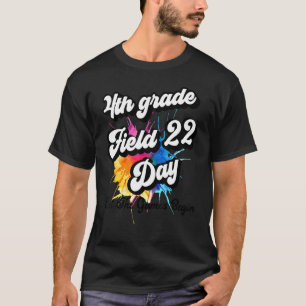 Fourth Grade Field Day 2022 Let The Games Begin Ki T-Shirt