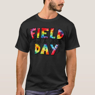 Fourth Grade Field Day Fun Day Tie Dye Student Tea T-Shirt
