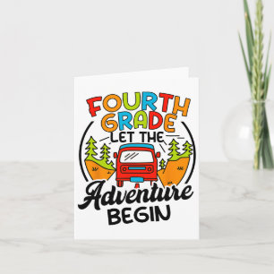 Fourth Grade First Day Of 4th Grade Let The Advent Card