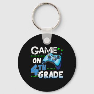 Fourth Grade  Fun Game On 4th Grade Gift  Key Ring