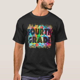 Fourth Grade Happy Last Day Of School 4th Grade Ti T-Shirt