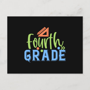 Fourth Grade Postcard