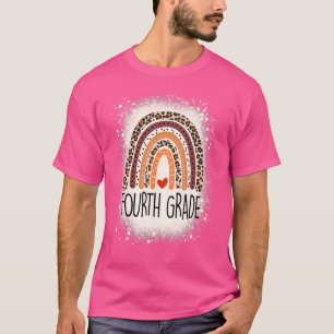 Fourth Grade Rainbow Girls Boys Teacher Team 4th G T-Shirt