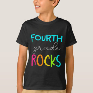 Fourth Grade Rocks  Team 4th Grade Teacher  T-Shirt