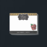 Fourth Grade School Teacher | DIY Text Post-it Notes<br><div class="desc">Post it notes. 100% Customisable. Ready to Fill in the box(es) or Click on the CUSTOMIZE button to add, move, delete or change any of the text or graphics. Made with high resolution vector and/or digital graphics for a professional print. NOTE: (THIS IS A PRINT. All zazzle product designs are...</div>