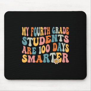Fourth grade Teacher 100 Days Smarter 100th Day of Mouse Mat