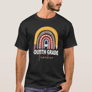 Fourth Grade Teacher Back To School Appreciation R T-Shirt