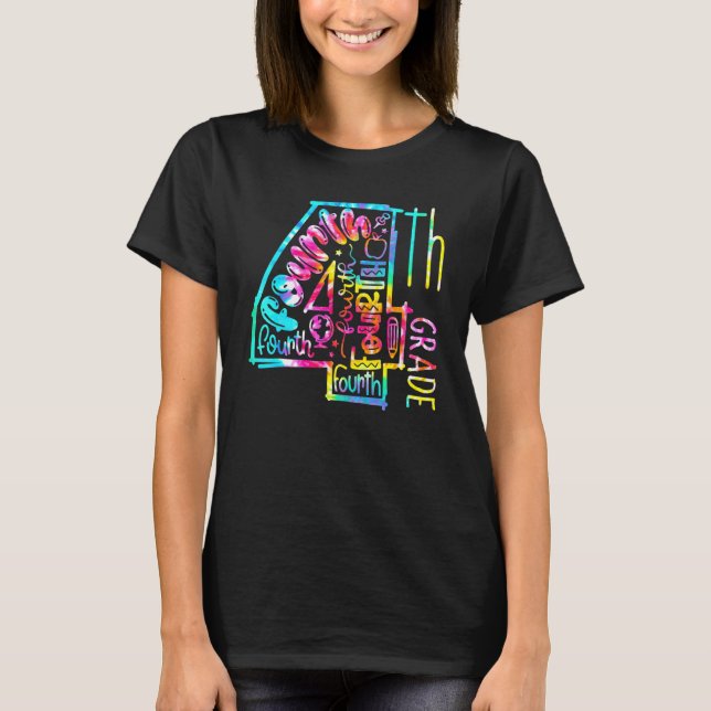 Fourth Grade Teacher  Back To School  Idea T-Shirt (Front)