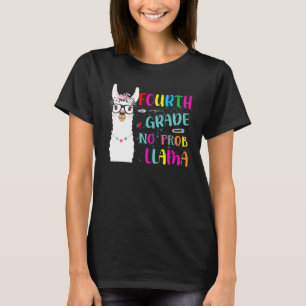 Fourth Grade Teacher Student Back To School No Pro T-Shirt
