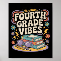 Fourth Grade Vibes Teacher 4th Grade Kid Back To S