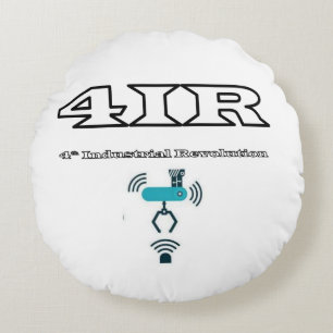 Fourth Industrial Revolution Throw Pillow