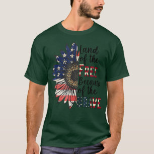 Fourth of July 4th Womens, American Flag Graphic P T-Shirt