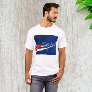 Fourth Of July Abstract T-Shirt
