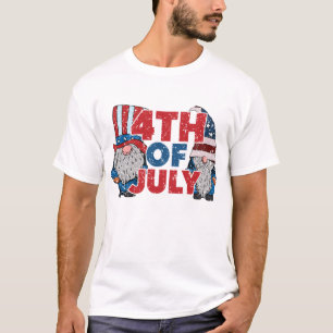 Fourth of July Americana Flag T-Shirt