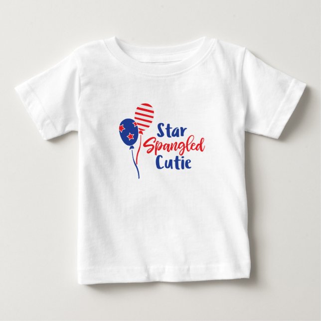 Fourth of July Baby T-Shirt (Front)