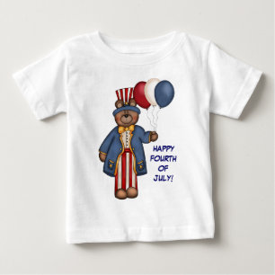Fourth Of July Bear T-shirt