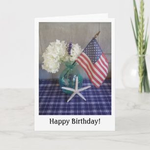 Fourth of July Birthday Card