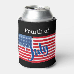 Fourth of July  Can Cooler