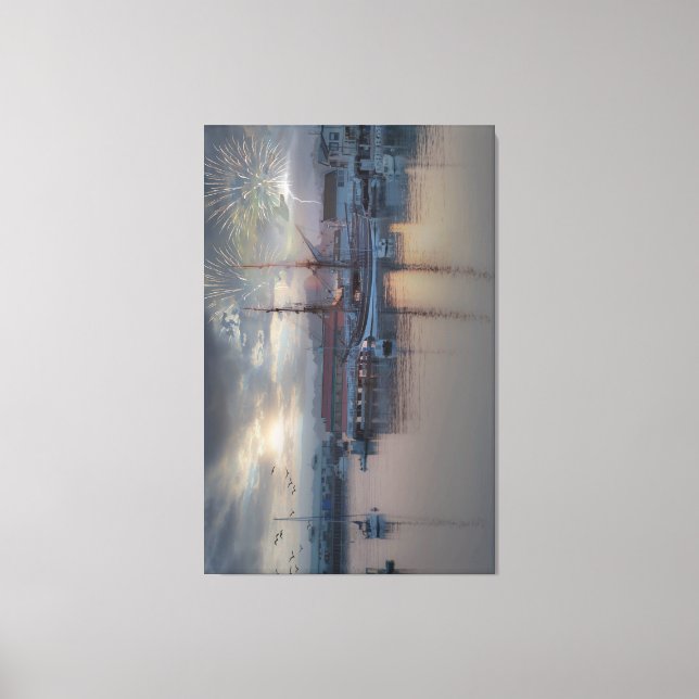 Fourth of July Canvas Print (Front)