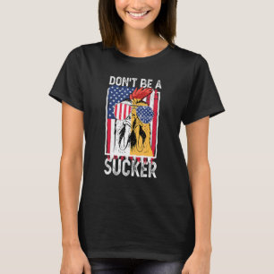 Fourth Of July Chicken Us Flag July 4th T-Shirt