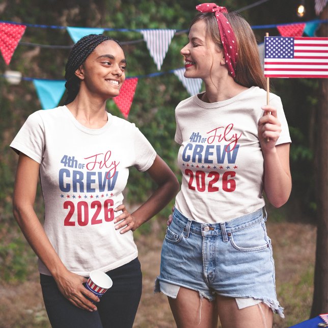 Fourth Of July Crew T-Shirt (Creator Uploaded)