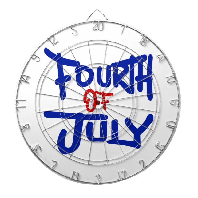 Fourth of July Dartboard (Front)