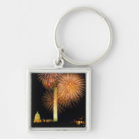 Fourth of July, Firework Display, Skyline